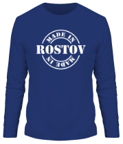 Мужская футболка длинный рукав Made in Rostov фото