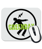 Коврик для мыши Green Day Circle фото