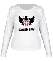Женская футболка длинный рукав Green Day Wings фото