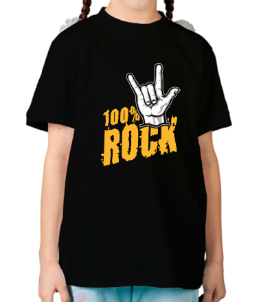 Детская футболка 100% Rock