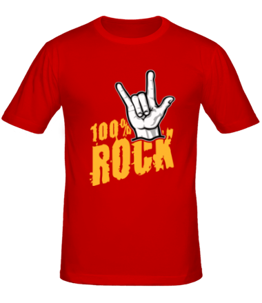 Мужская футболка 100% Rock