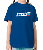 Детская футболка Russia (Россия) фото