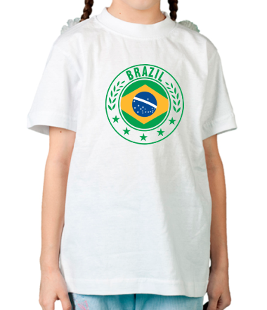 Детская футболка Brazil - Бразилия ЧМ-2014