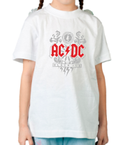 Детская футболка ACDC black ice фото