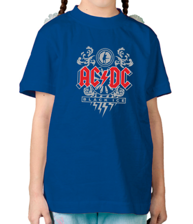 Детская футболка ACDC black ice