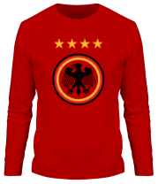 Мужская футболка длинный рукав Germany Football (big logo) фото