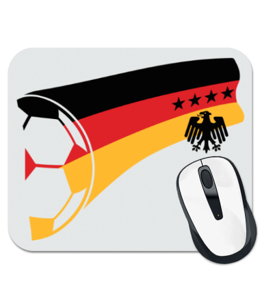 Коврик для мыши Germany Football (flag)