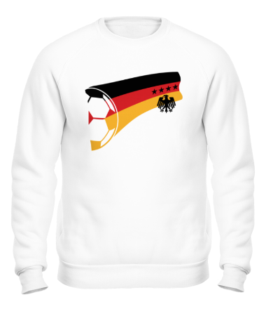 Толстовка без капюшона Germany Football (flag)