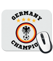 Коврик для мыши Germany Football | Logo 4 stars фото
