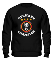 Толстовка без капюшона Germany Football | Logo 4 stars фото