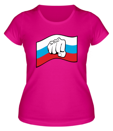 Женская футболка За Русь