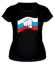 Женская футболка За Русь фото