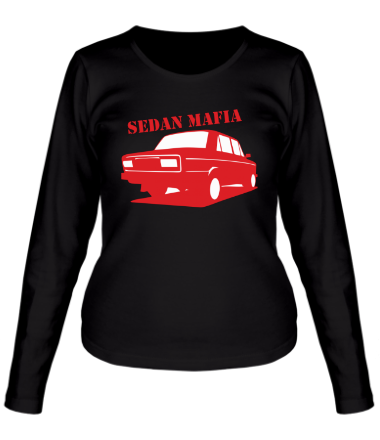 Женская футболка длинный рукав Sedan mafia