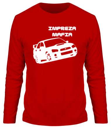 Мужская футболка длинный рукав Impreza mafia