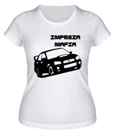 Женская футболка Impreza mafia
