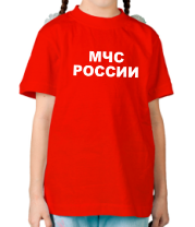 Детская футболка МЧС России фото