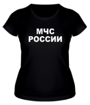 Женская футболка МЧС России фото