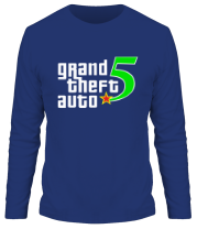 Мужская футболка длинный рукав GTA 5 фото