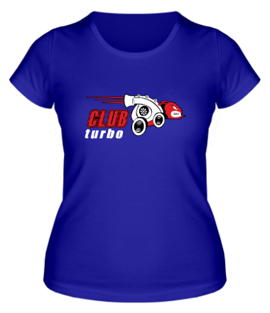 Женская футболка Club turbo