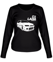 Женская футболка длинный рукав Lada autosport фото