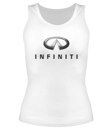 Женская майка борцовка Logo Infiniti