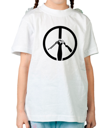 Детская футболка Пацифизм