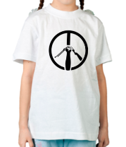 Детская футболка Пацифизм фото
