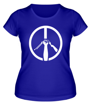 Женская футболка Пацифизм