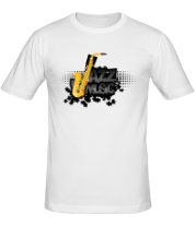 Мужская футболка Jazz music фото
