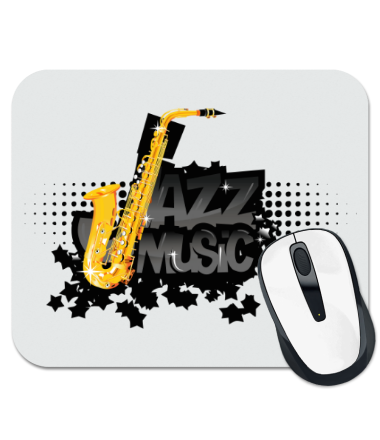 Коврик для мыши Jazz music