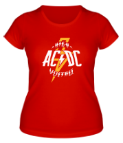 Женская футболка ACDC High Voltage фото