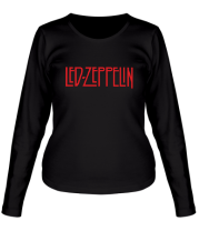 Женская футболка длинный рукав Led Zeppelin фото