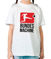 Детская футболка Bundes machine football фото