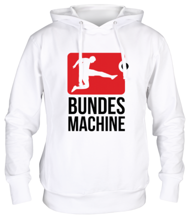 Толстовка худи Bundes machine football