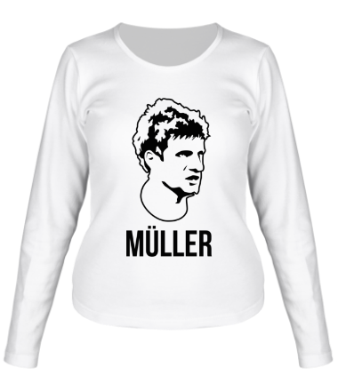 Женская футболка длинный рукав Muller