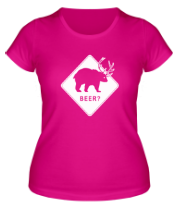 Женская футболка Beer