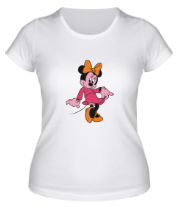 Женская футболка Minie Mouse фото