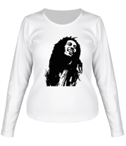 Женская футболка длинный рукав Bob Marley фото