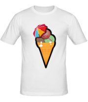 Мужская футболка Мороженое фото
