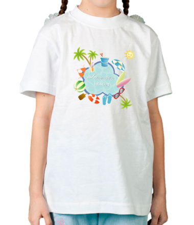 Детская футболка Summer holiday