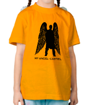 Детская футболка Сверхъестественное - Ангел Кастиэль фото
