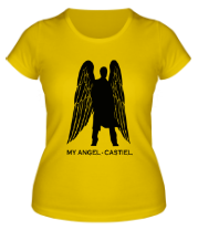 Женская футболка Сверхъестественное - Ангел Кастиэль фото