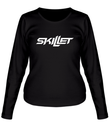Женская футболка длинный рукав Skillet