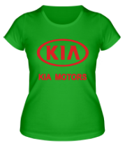 Женская футболка KIA фото