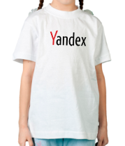 Детская футболка Yandex фото