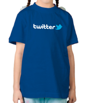 Детская футболка Twitter фото