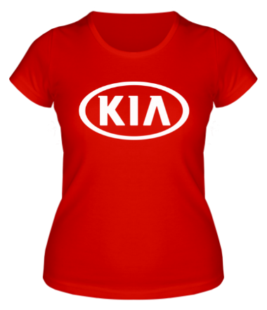 Женская футболка Kia