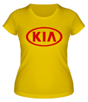 Женская футболка Kia фото