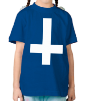 Детская футболка Перевернутый крест фото