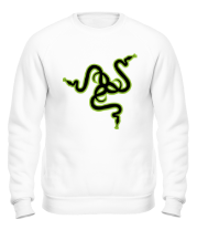 Толстовка без капюшона Razer Snake Logo фото